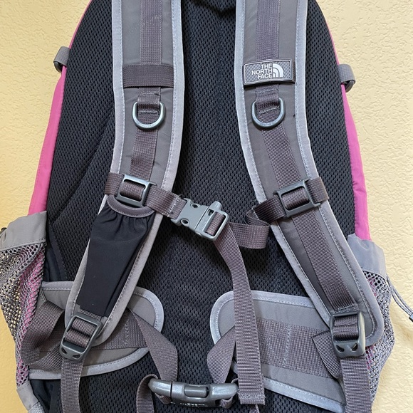 The North Face Bags North Face Amira Backpack Graypink Color Poshmark